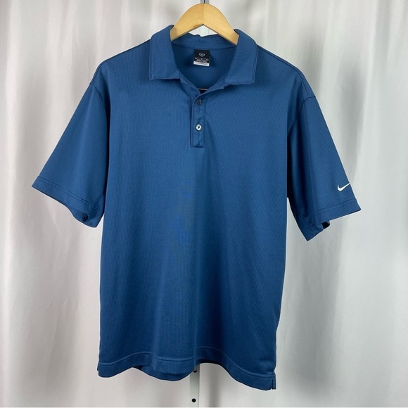 Nike Golf Sphere Dry Large Polo Tee Work Office Dri-Fit Active Breathable Shirt - Picture 1 of 7